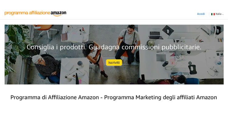 programmi di affiliazione